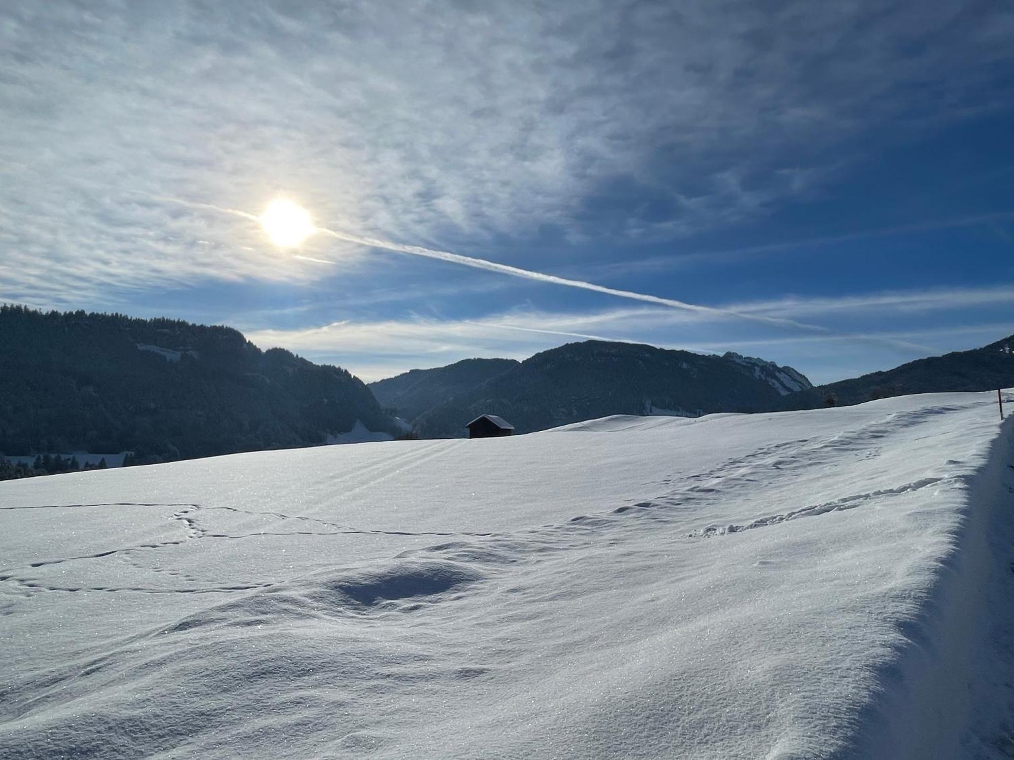 Hotel Garni Oberdorfer Stuben Obermaiselstein Dış mekan fotoğraf