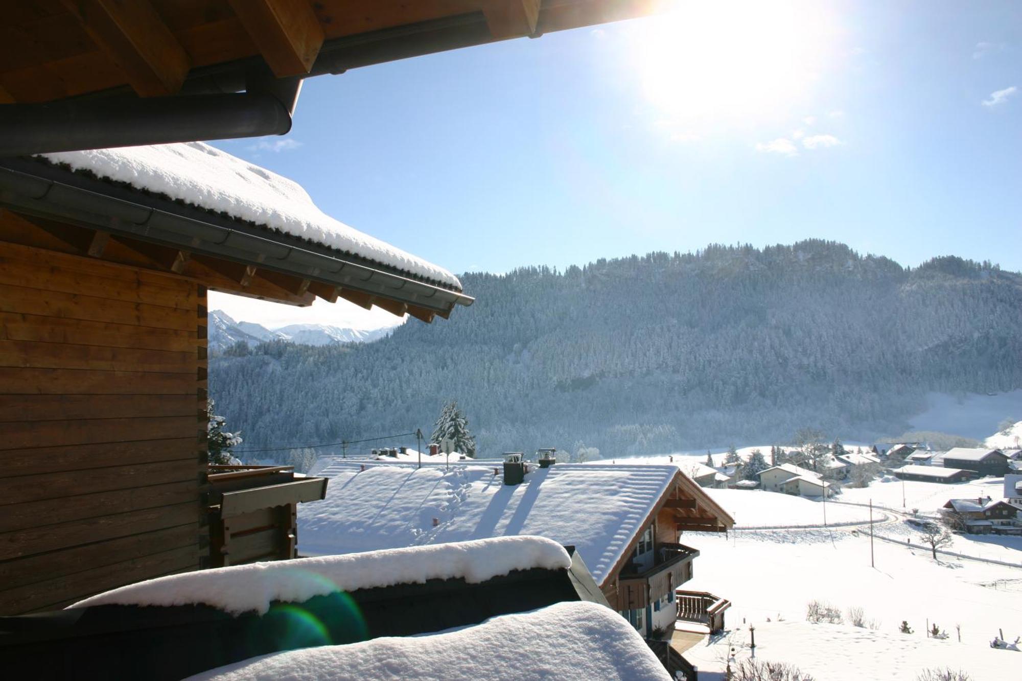 Hotel Garni Oberdorfer Stuben Obermaiselstein Dış mekan fotoğraf