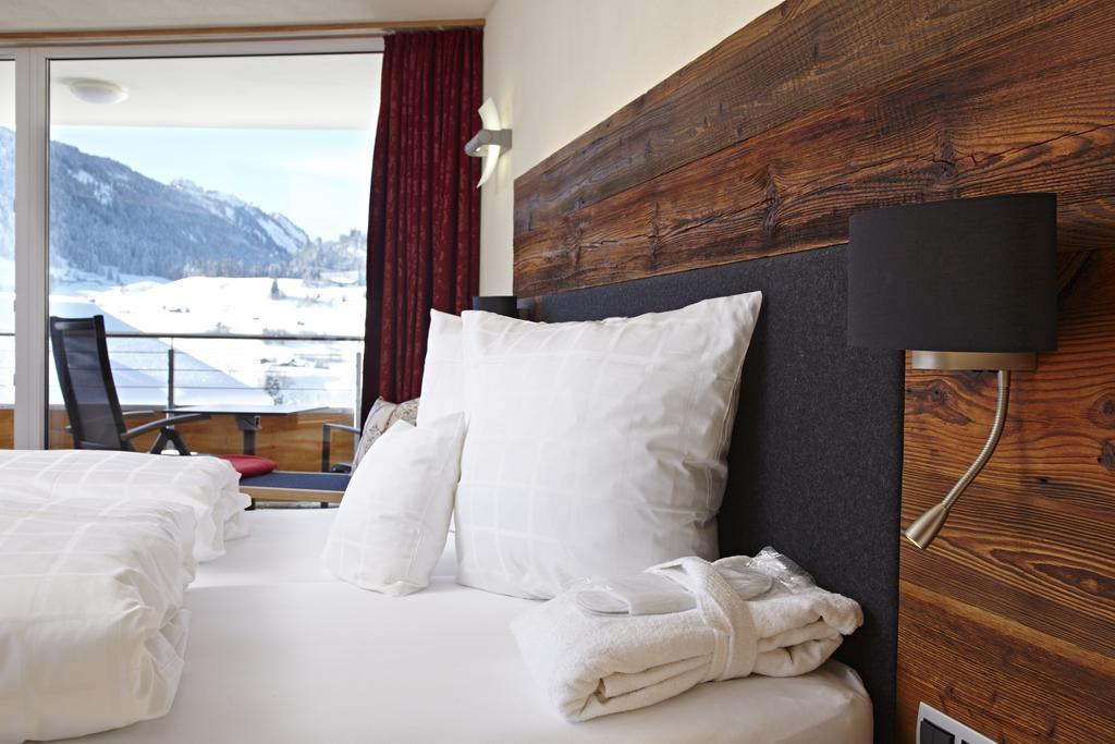 Hotel Garni Oberdorfer Stuben Obermaiselstein Oda fotoğraf