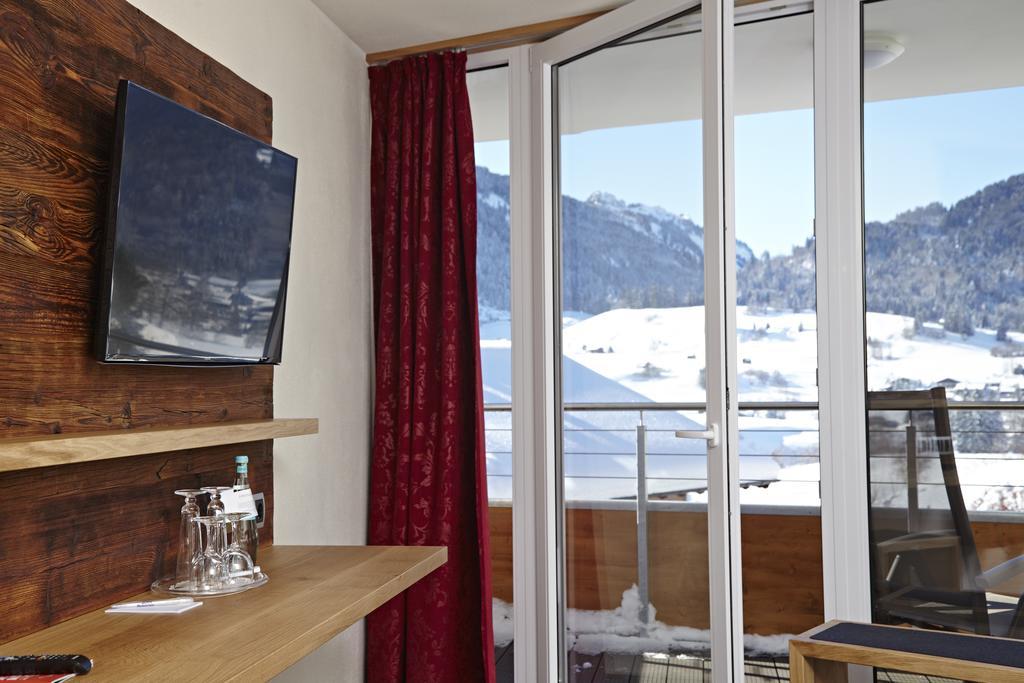 Hotel Garni Oberdorfer Stuben Obermaiselstein Oda fotoğraf
