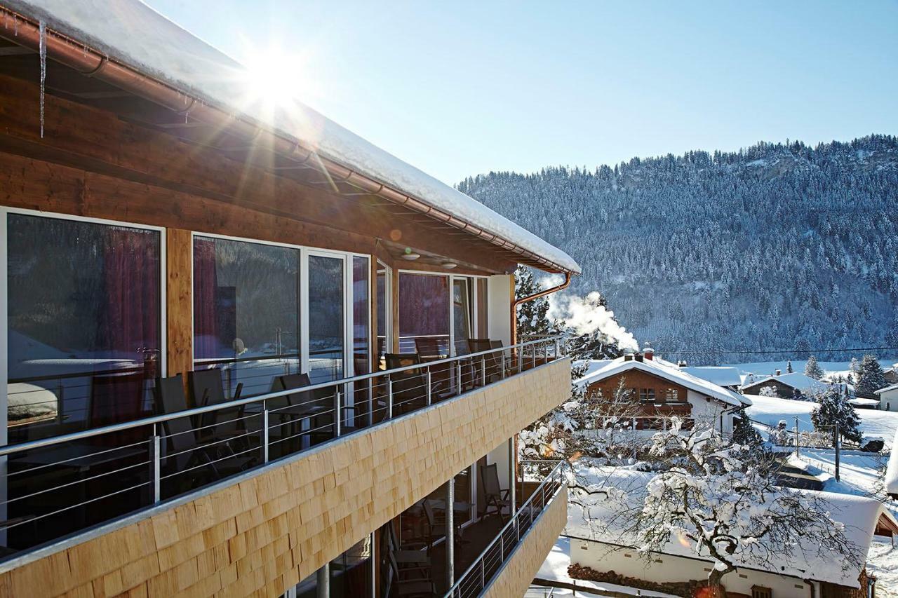 Hotel Garni Oberdorfer Stuben Obermaiselstein Dış mekan fotoğraf